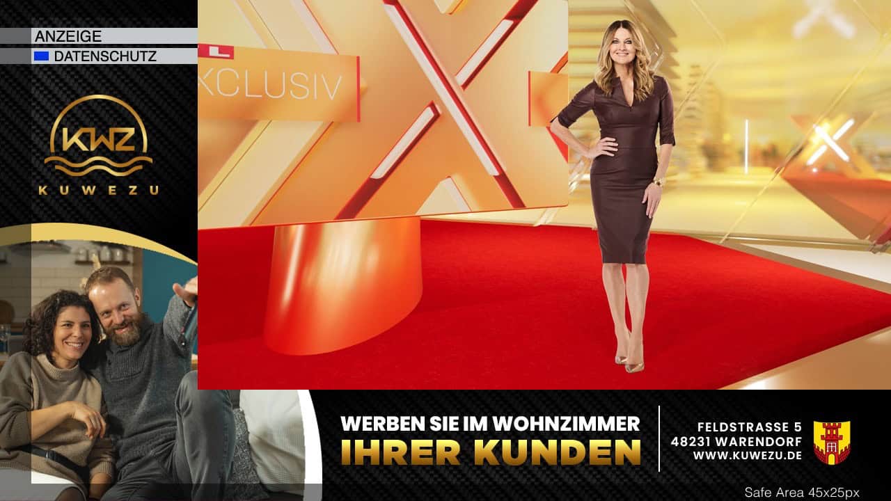 TV Kampagne RTL Extra KUWEZU TV Ausschnitt für Adressable TV